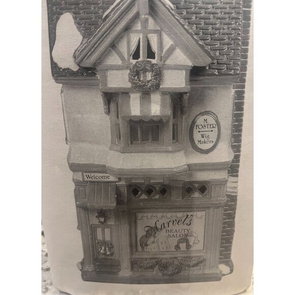 Dept‎ 56 The Original Snow Village Marvels Beauty Salon NO light - Picture 4 of 8